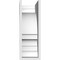 Ekena Millwork Standard Diane Architectural Grade PVC Corbel, 3"W x 10"D x 10"H CORP03X10X10DIA - alternate 3